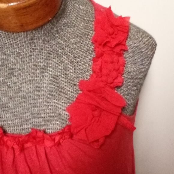 Ted Baker Red Razorback Tank ..OBO - Picture 3 of 5